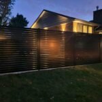 1x3 Aluminum Horizontal Slat Fence​