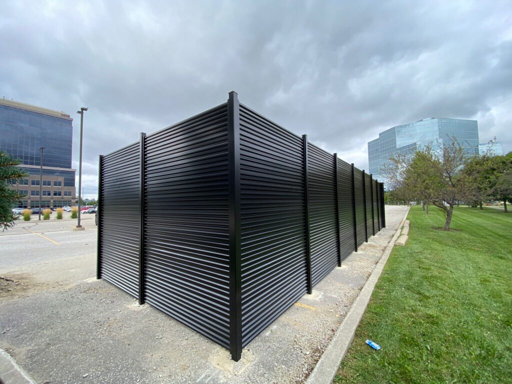 aluminum corrugated fence panels usa