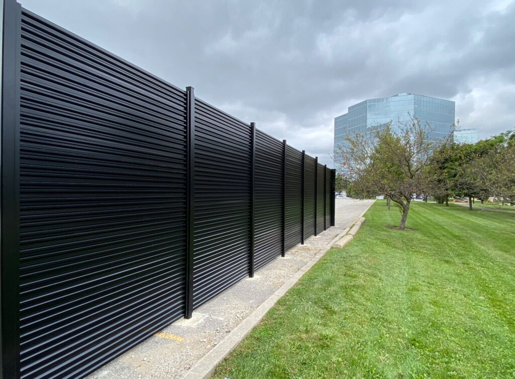 aluminum corrugated fence usa