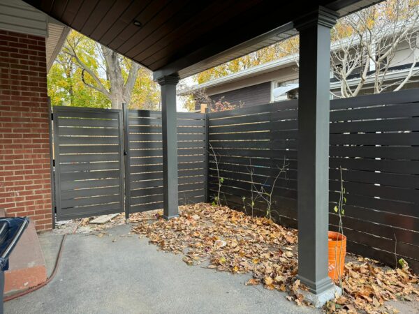 grey privacy fence panels usa