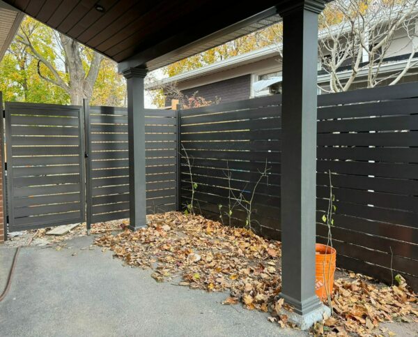 aluminum horizontal fence panels usa