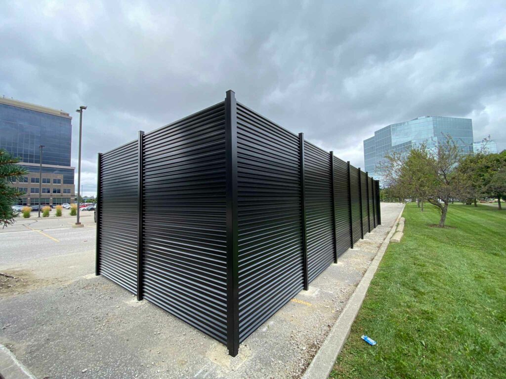 aluminum privacy fence usa