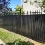 modern aluminum corrugated fence panels usa