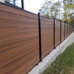 brown vinyl fence usa